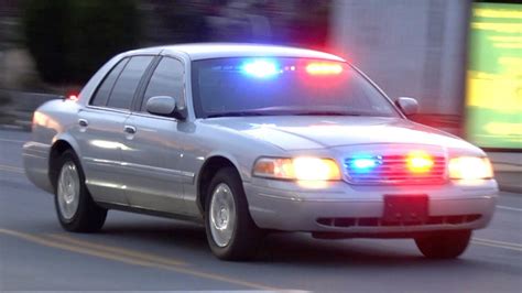 Unmarked Slicktop Ford Crown Victoria Police Car Responding Youtube