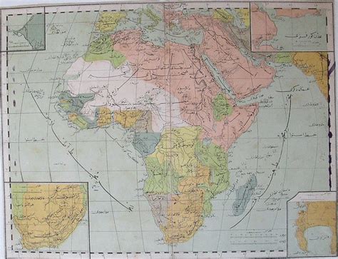 Afternoon Map Africa Uncolonized