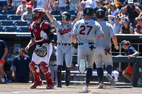 Ncaa Baseball College World Series Auburn Vs Stanford Auburn Wire