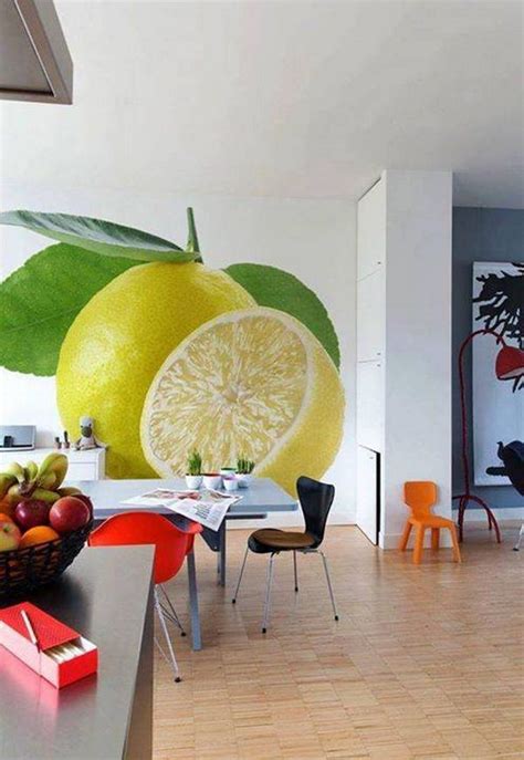 Murales de pared personalizados sobre papel lienzo y vinilo adhesivo. 10 fotomurales para la cocina | Decoración de unas ...