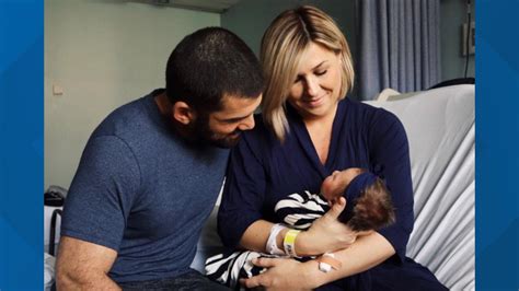 3news Anchor Sara Shookman Husband Angelo Welcome Baby Girl