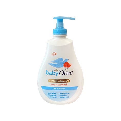 Dove Baby Sensitive Skin Care With Rich Moisture Head To Toe Wash Shajgoj
