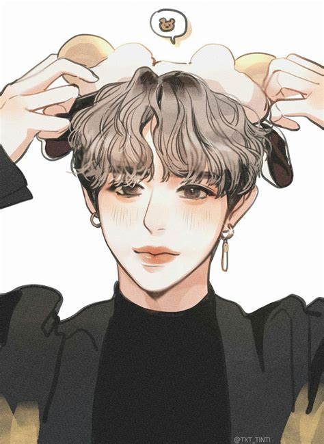 Choi Beomgyu Fan Art Bts Drawings T Art