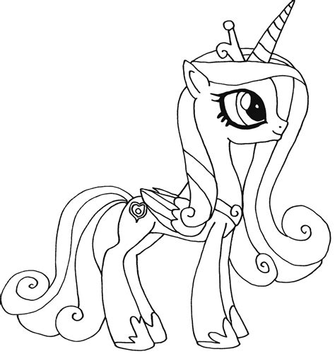 Gambar My Little Pony Untuk Diwarnai Bonus