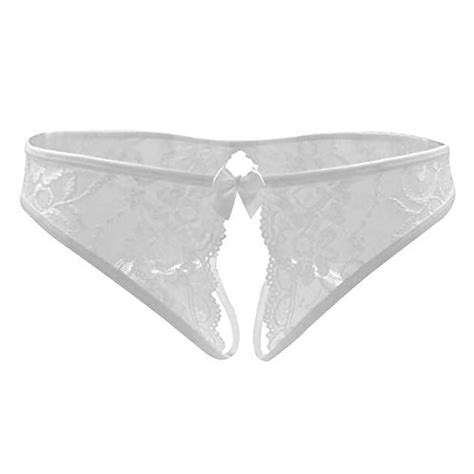 Womens Lace Sexy Pure Color Sexy Panties Micro Elastic Nylon Sapphire One Size Soft Sexy