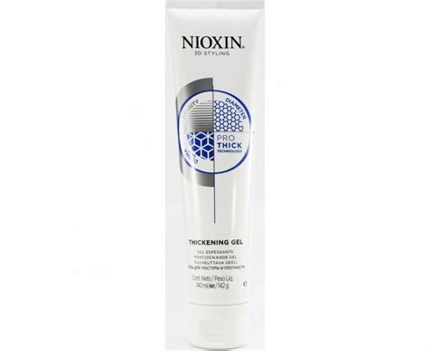 Nioxin 3d Styling гель для тонких волос Thickening Gel сильная