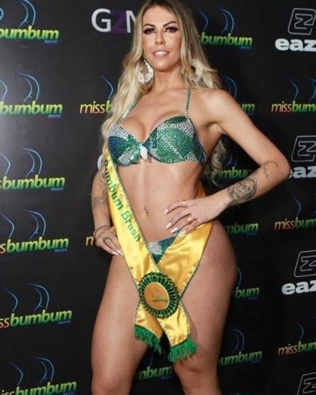 Paula Oliveira A Transexual Que Ficou Em Terceiro Lugar No Miss Bumbum