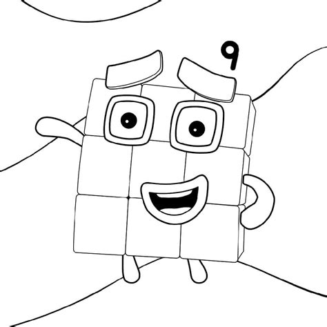 12 Awesome Numberblocks Coloring