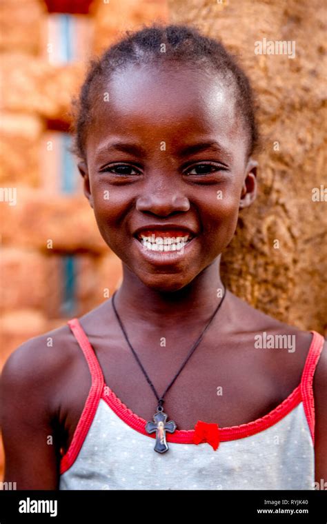 Ouagadougou Girl Burkina Faso Stock Photo Alamy