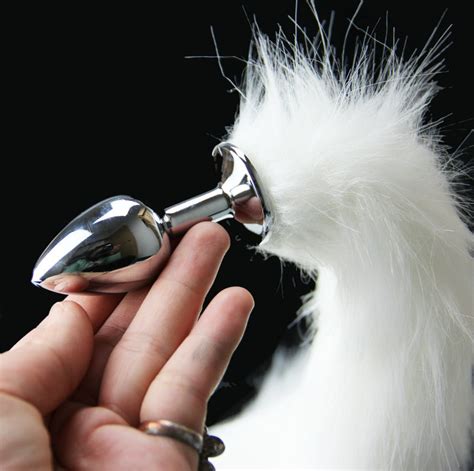 Wild Fox Tail Steel Butt Plug Unisex Sex Life Backyard Stimulating Sexy