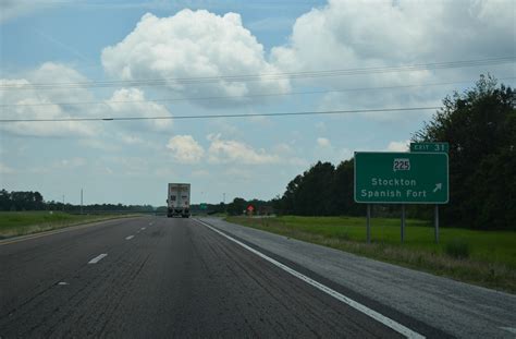 Interstate 65 South Escambia Baldwin Counties Aaroads Alabama
