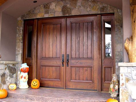 21 Great Example Of Rustic Double Front Door Designs Interior Design