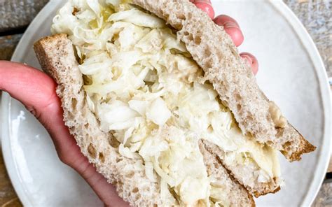 Mcdaniel Short Cut Recipe Vegetarian Sauerkraut Sandwich