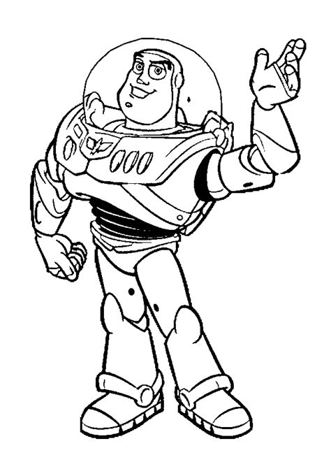 Buzz Lightyear Of Star Command Dibujos Animados Dibujos Para Colorear E Imprimir Gratis
