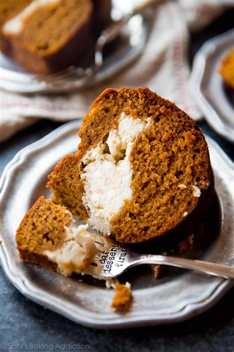 Pumpkin Cream Cheese Bundt Cake Sallys Baking Addiction