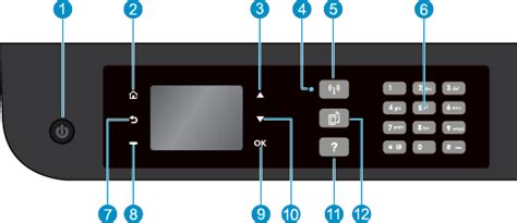 Hp Deskjet 3630 Control Panel Buttons