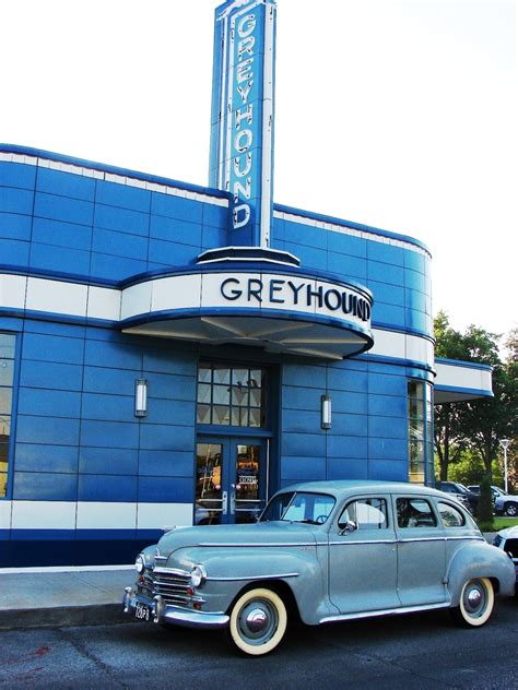 The Country Farm Home Retro 50s At The Old Greyhound Bus Station