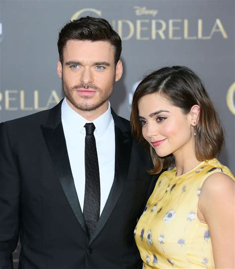 Jenna Coleman And Richard Madden At The Cinderella World Premiere In