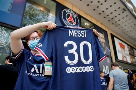 No Surprises! Messi Shirt Sales Led To Boost For PSG  Football Shirts