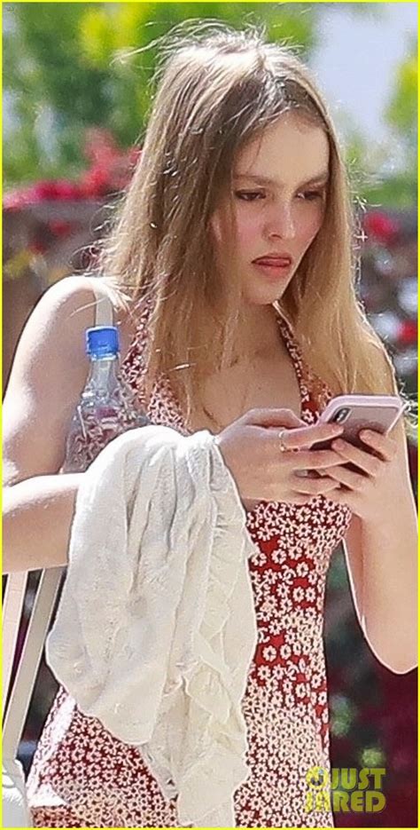Full Sized Photo Of Lily Rose Depp April 2018 Spa 03 Lily Rose Depp Wears A Pretty Spring