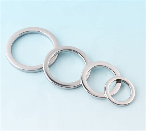 Flat O Rings 19 50mm Silver O Rings Metal O Buckle Belt Strap Etsy