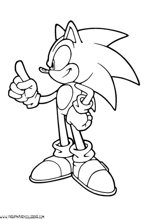 Dibujos De Sonic 001