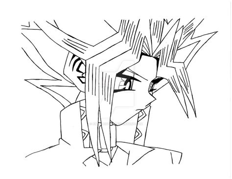 Yami Yugi 2 Outline By Xmystery21x On Deviantart