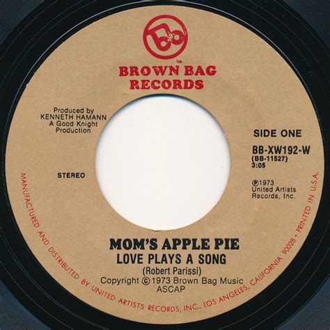 Mom S Apple Pie Love Plays A Song Releases Discogs
