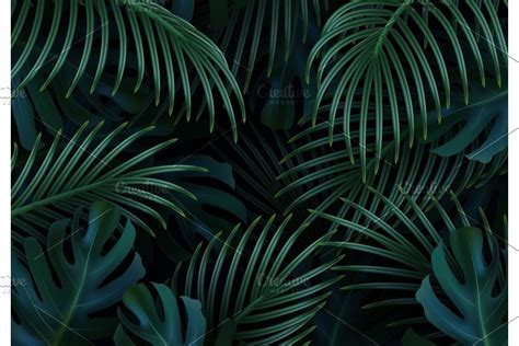 Ad Tropical Background By Modern Vector On Creativemarket Branch