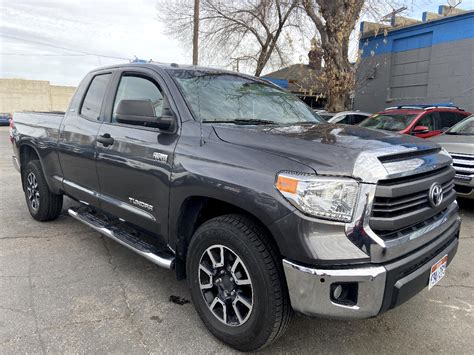 Used 2015 Toyota Tundra 4wd Truck Double Cab 57l V8 6 Spd At Trd Pro