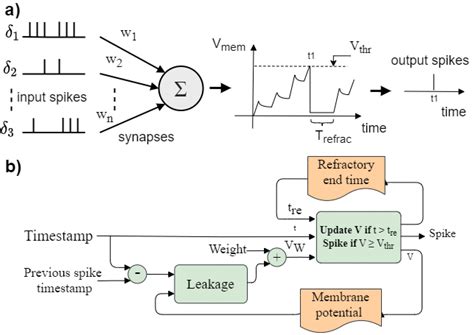 Leaky Integrate And Fire Lif Neuron Model A Behavior Of The