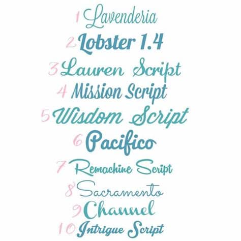 Definitely best suited to display and points of emphasis, this could be a great addition to your font library. Best Cutable Cursive Fonts for Silhouette and Eclips