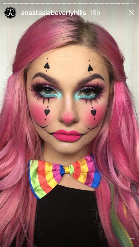 Creepy Clown Makeup Circus Makeup Halloween Makeup Clown Halloween