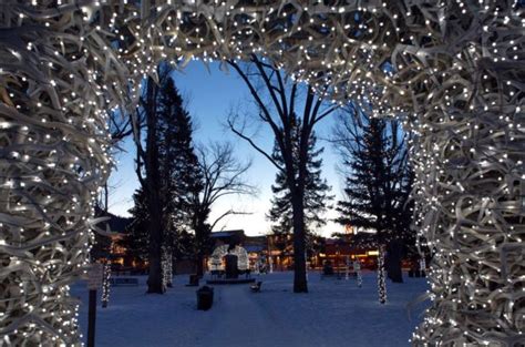 Jackson Wyoming Turns Into A Winter Wonderland Each Year