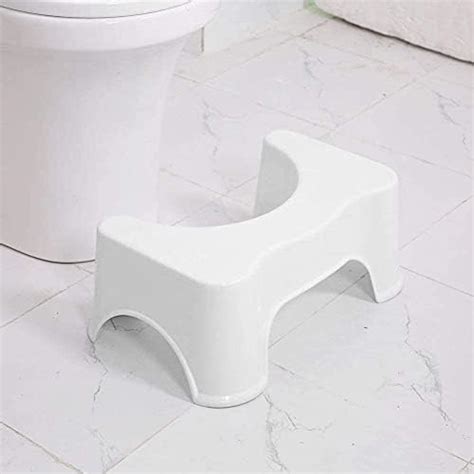 Shafah® Squatting Toilet Stool Non Slip Bathroom Step Up Stool Relieves