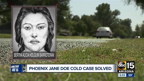 Phoenix Police Solve 22 Year Old Cold Case