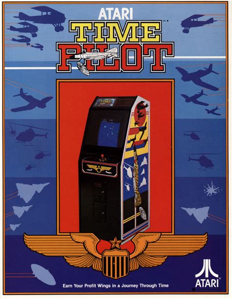 The Arcade Flyer Archive Video Game Flyers Time Pilot Atari Ireland