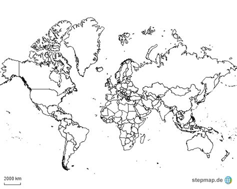 Und um sich arbeit zu sparen, könnte man auch einfach eine datei wie die folgende benutzen. Umrisskarte der Welt von Kartenkunde - Landkarte für die Welt