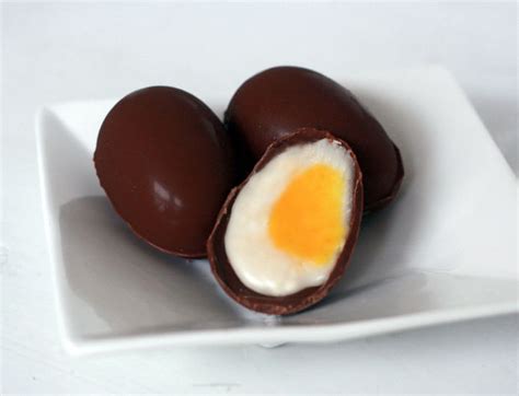 It's funny how we associate different holidays with different candy. Homemade Cadbury Creme Eggs