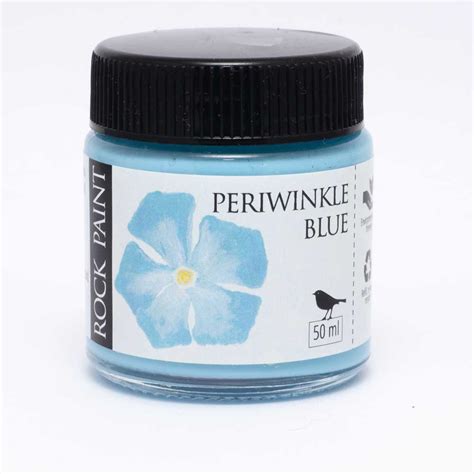 Periwinkle Blue Rock Paint
