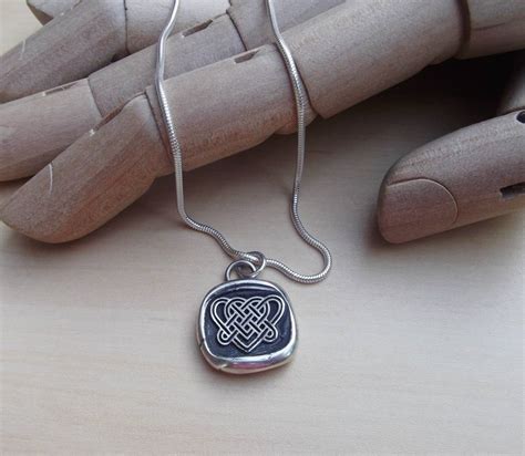 Celtic Love Knot Necklace By Claire Gerrard Designs