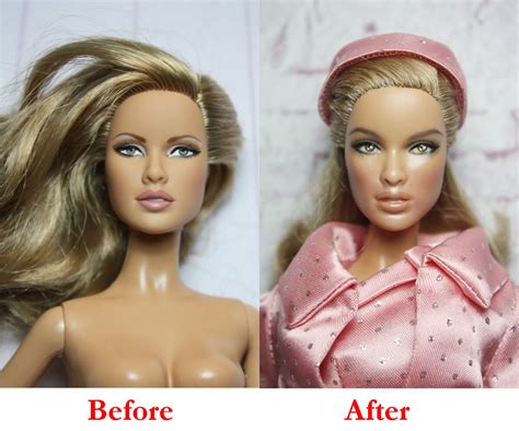 Repaint Barbie Doll Repaint Barbie For Anuntapol Visessri Flickr