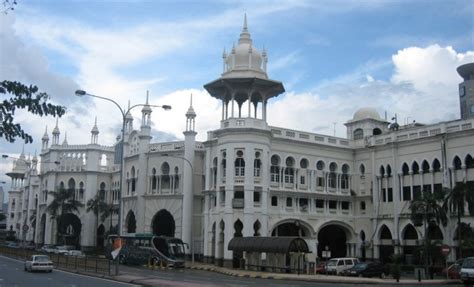 Kuala lumpur station is a bit more south of the lrt stations. | Kuala Lumpur Old Railway Station