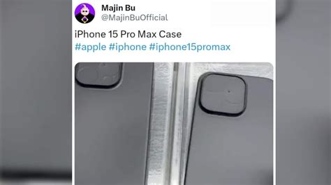 Iphone 15 Pro Max Case Leak Hints At Mute Button Makeover Mobile News