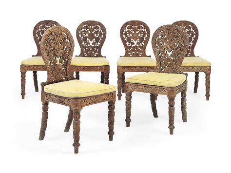 Check spelling or type a new query. A SET OF SIX ANGLO-INDIAN HARDWOOD TEAK CANED SIDE CHAIRS ...