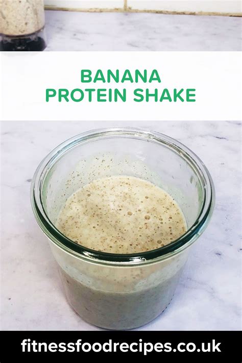 Banana Protein Shake For Muscle Gain - How To Make A Protein Shake