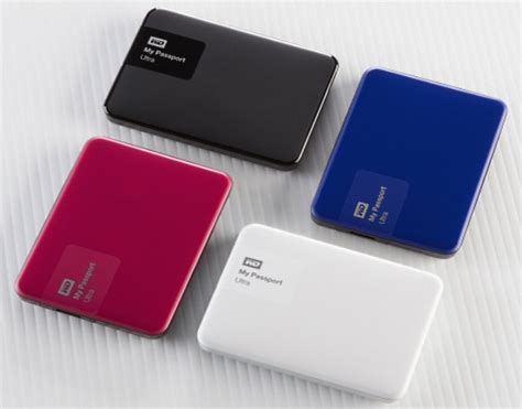 Western Digital Introduces New 4tb My Passport Ultra Portable Hard Drives