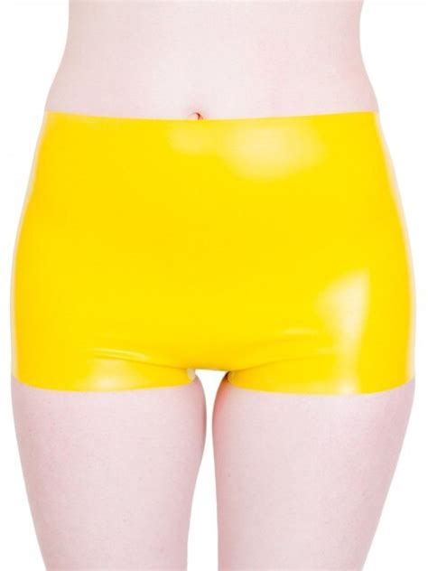 high waist latex knickers for women latex rubber short pants in panties from novelty and special