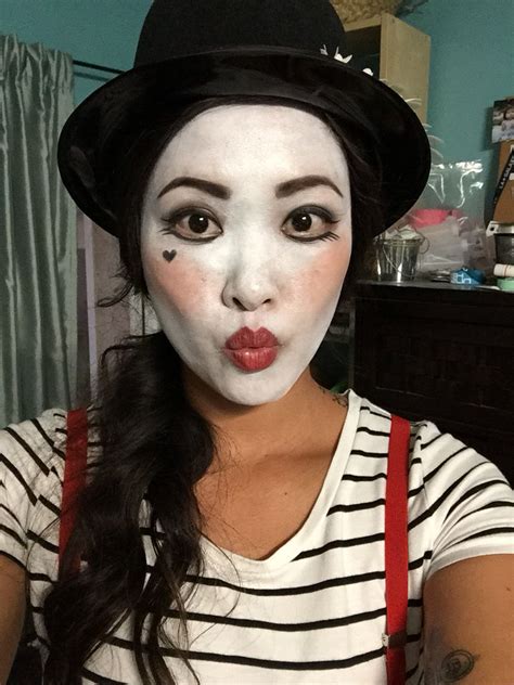 Mime Makeup Without White Face