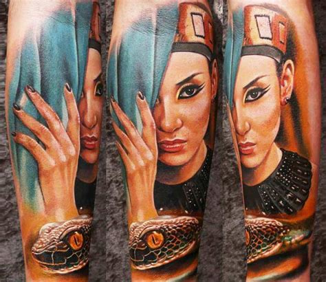 Cleopatra Tattoo By Lena Art Photo